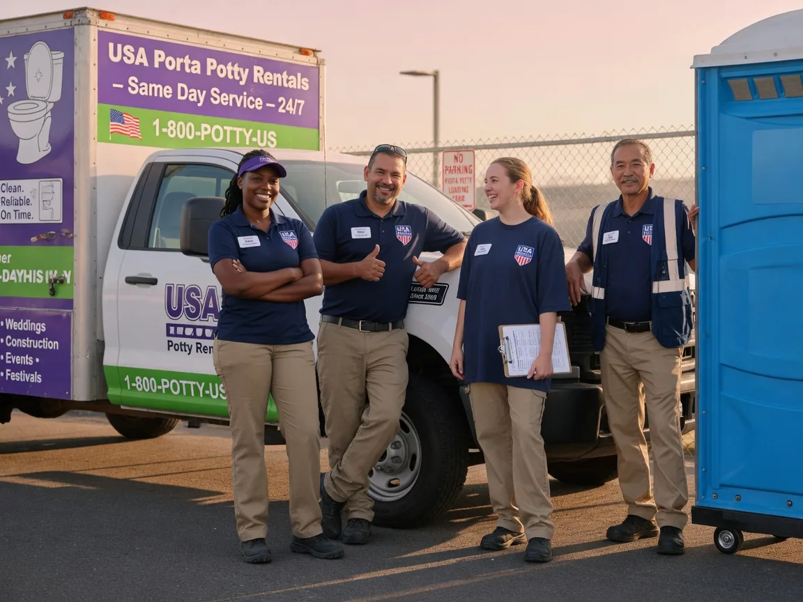 Porta Potty Rental company in Harrisburg, IL