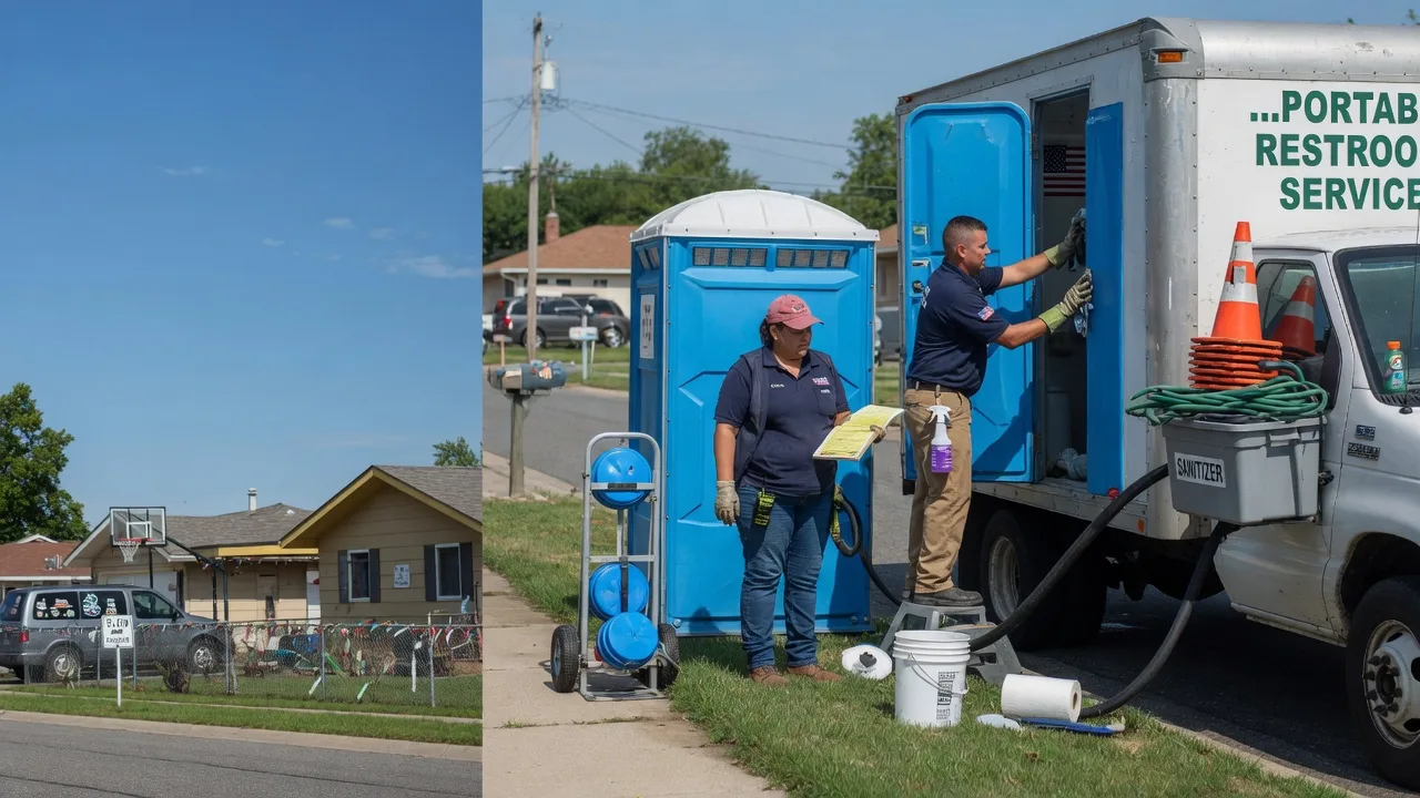 Portable Toilet Rental in Harrisburg, IL near me